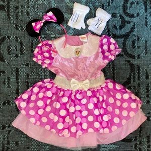 DISNEY Minnie Mouse Halloween Costume 3T/4T